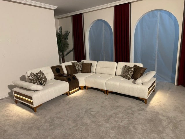 Comfy Canapé D’angle avec systeme audio 285x310