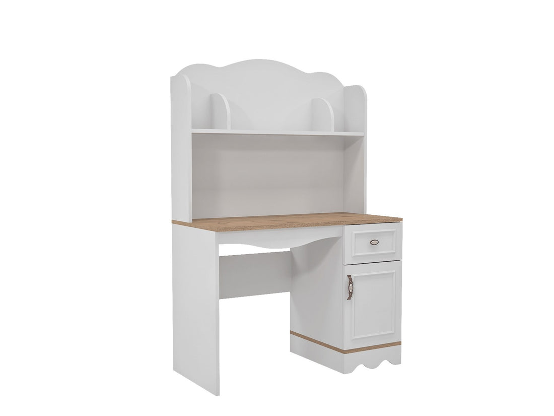 Bureau d'étude Lisa - Oak, White
