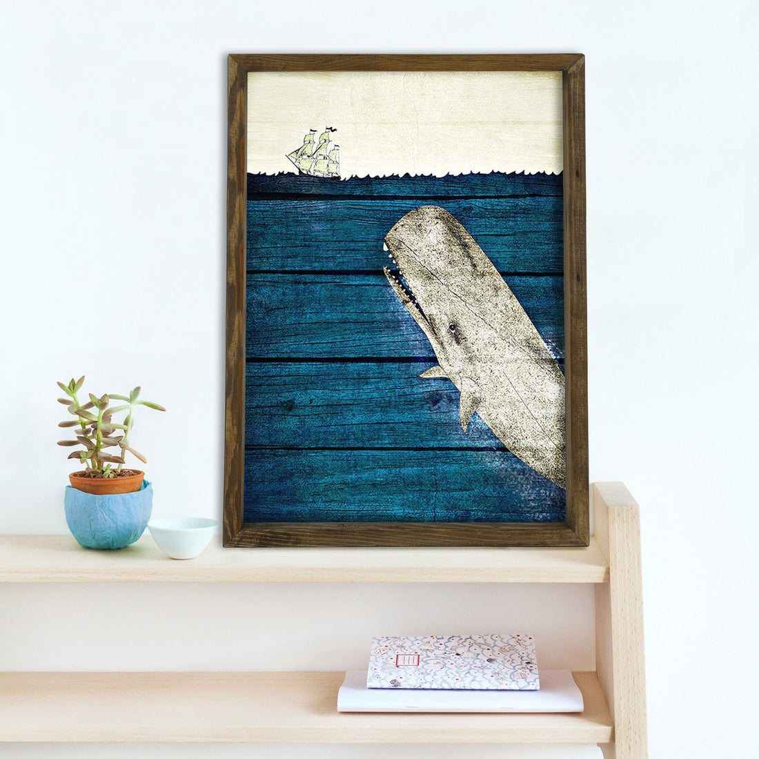 Peinture mdf encadrée décorative MZM755