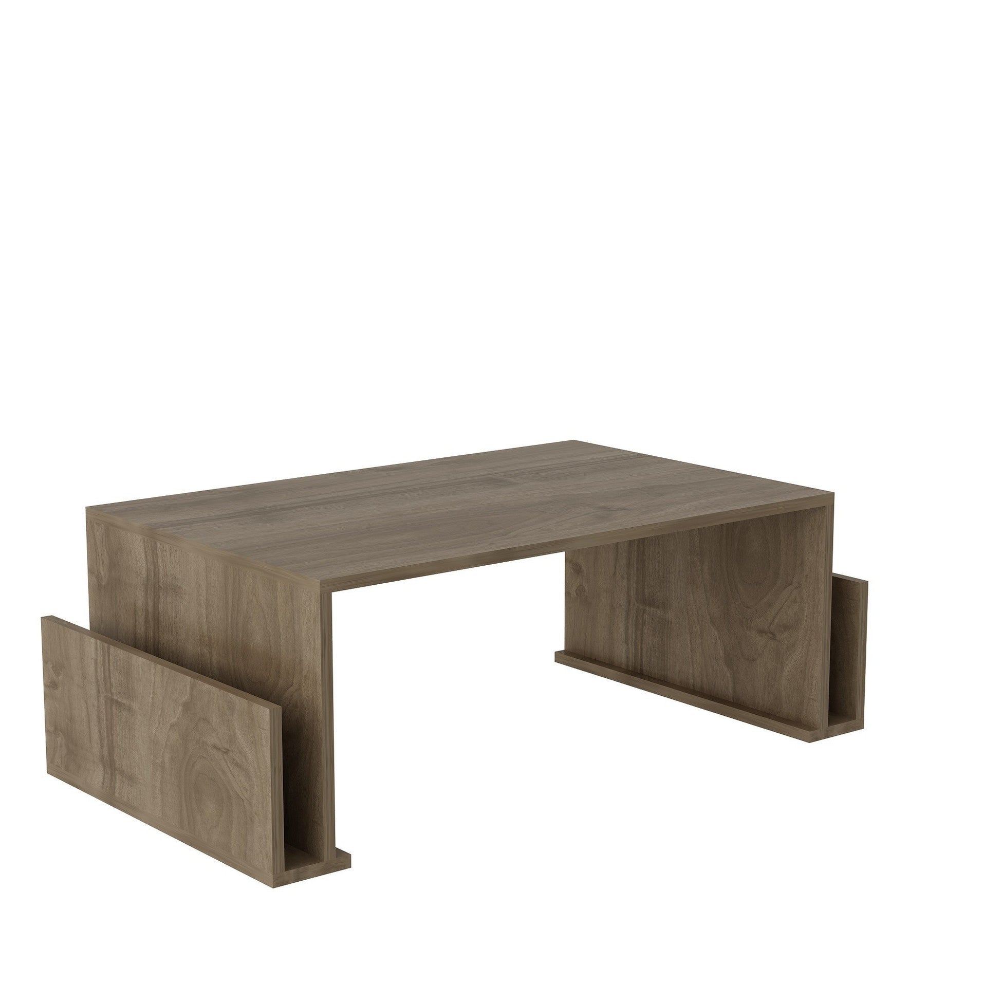 Table basse Magazin - Walnut