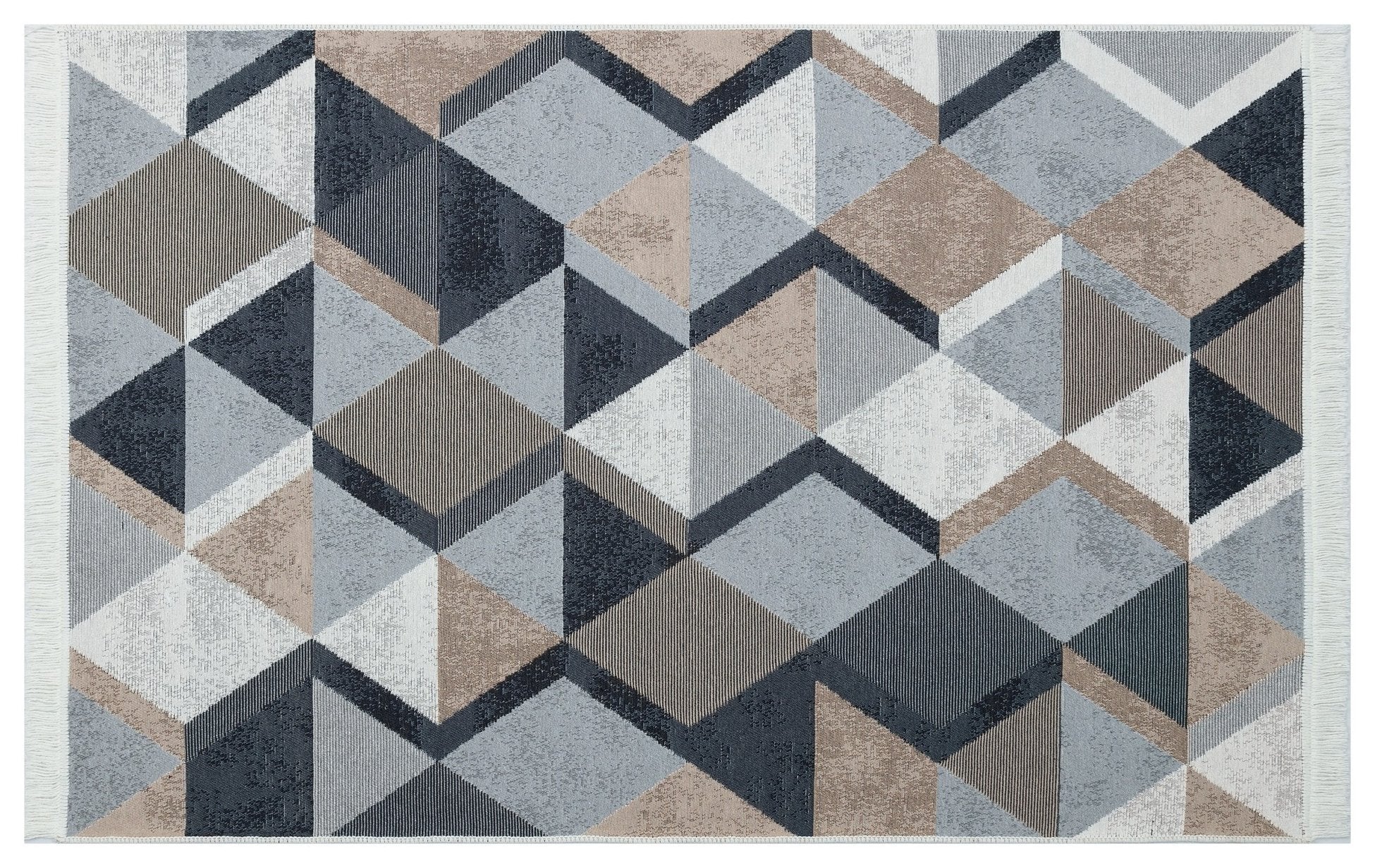 Tapis (160 x 230) Ar 10 - Beige, Black