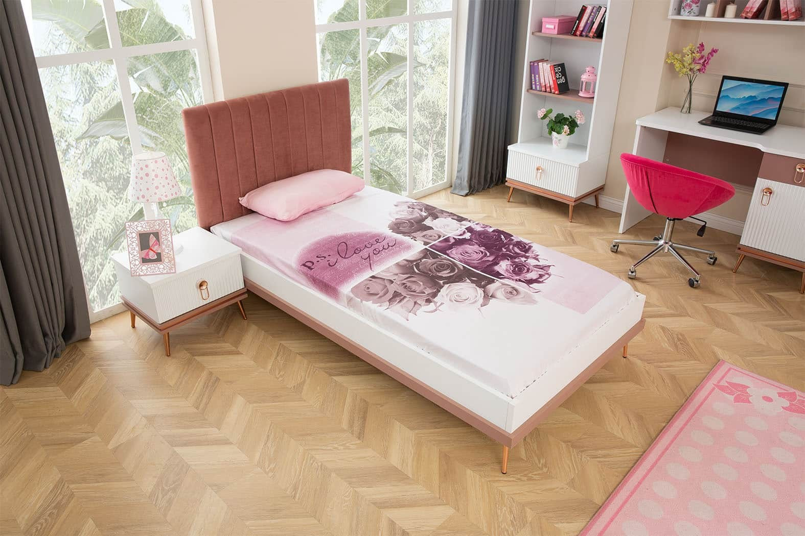 Rosetta Ensemble chambre enfant/ado complète (6 éléments)