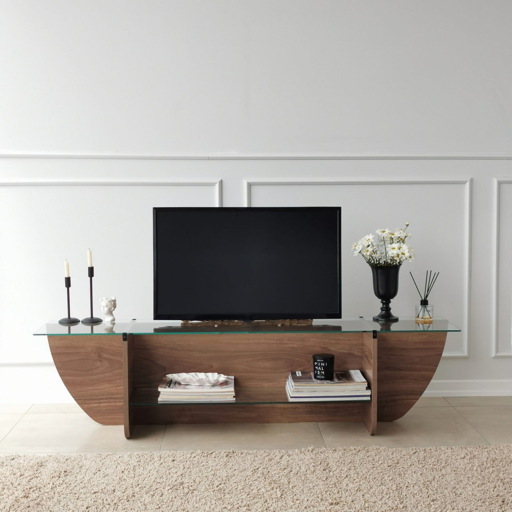 Meuble TV Lily TV - Walnut