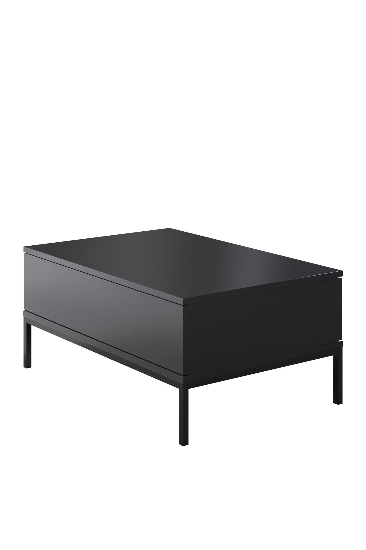 Table basse Lord - Anthracite, Black