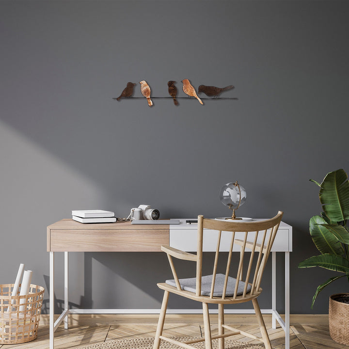 Accessoire mural en métal décoratif Muhabbet