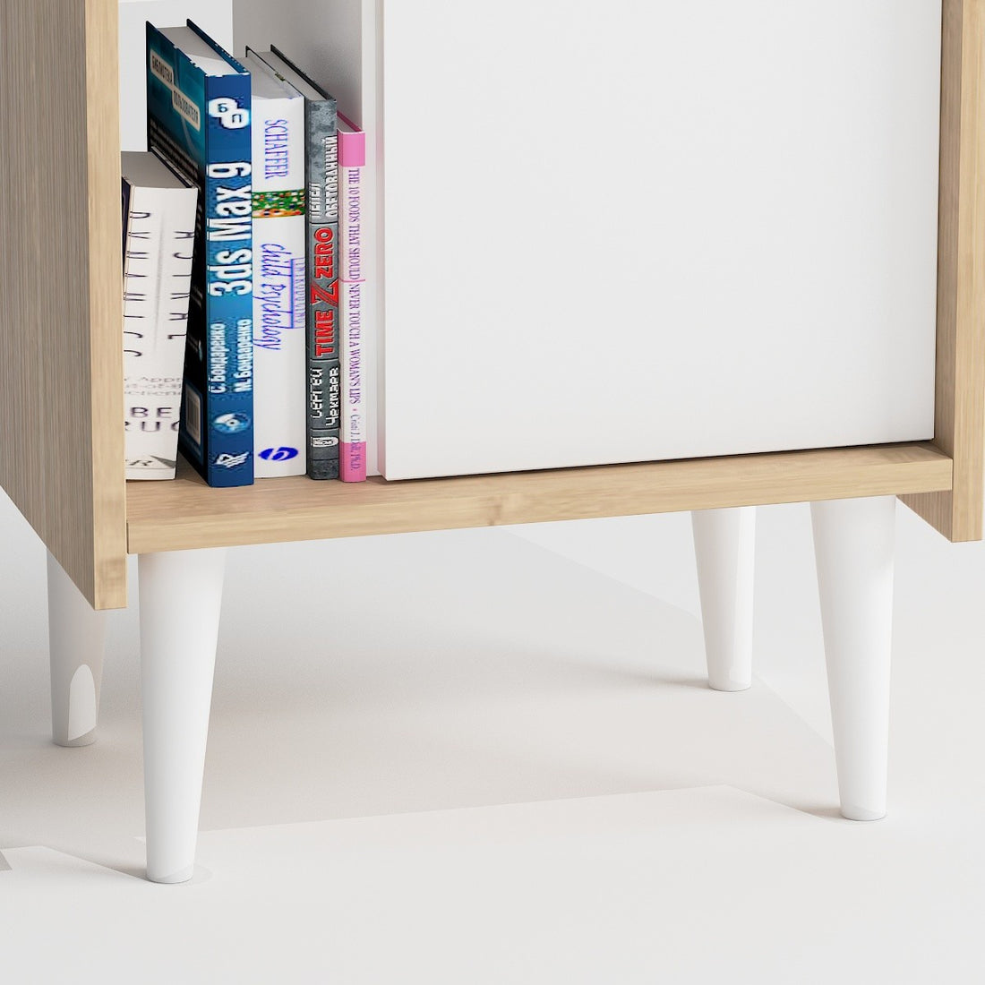 Armoire polyvalente Lagomood Ruby - Oak, White