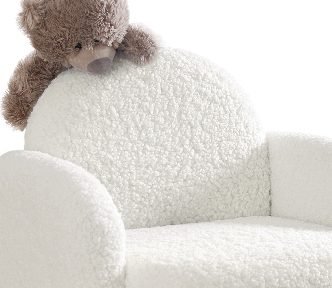 Chaise à oreilles pour enfants Moylo - White