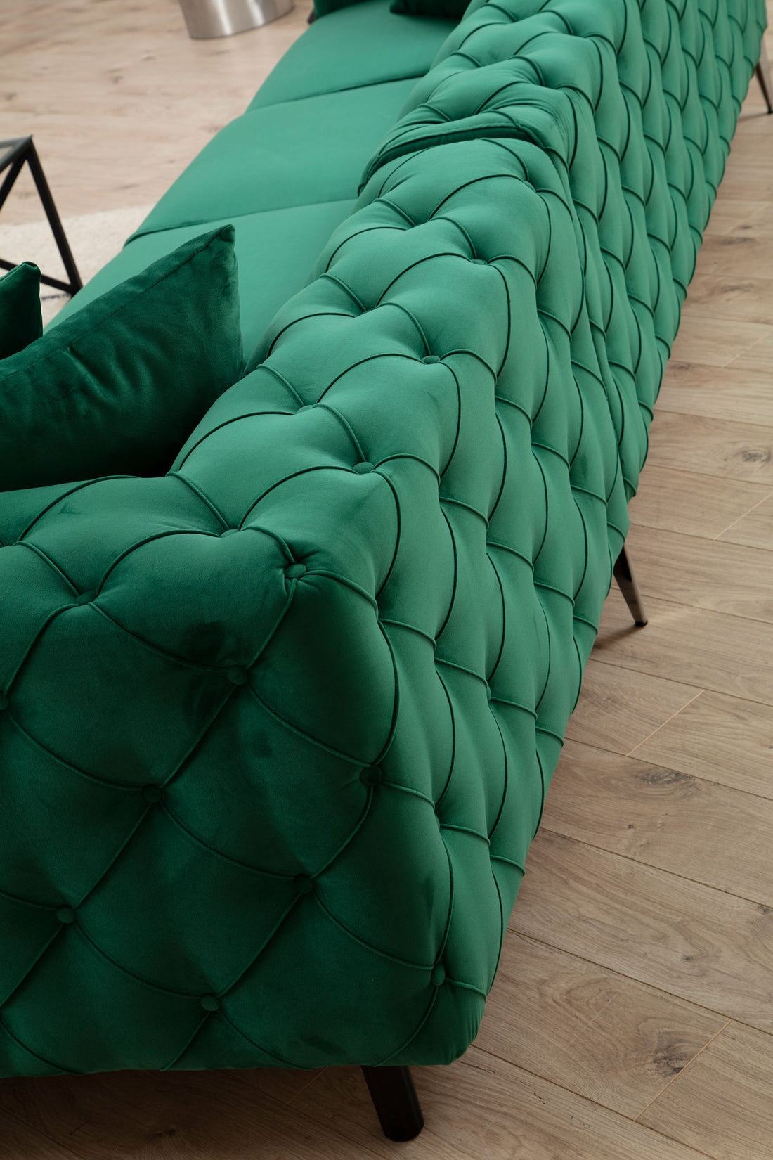 Canapé d'angle Como Left - Green