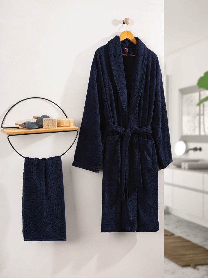 Peignoir Deluxe - Dark Blue