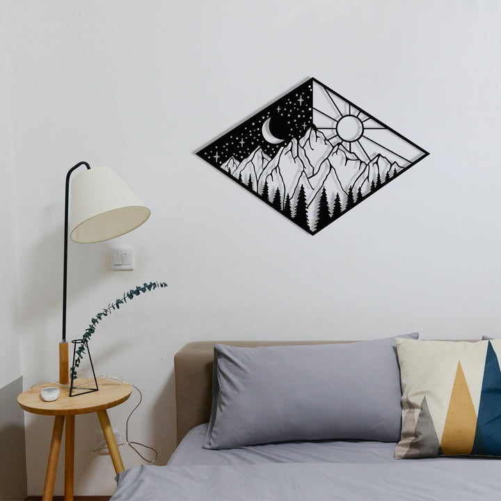 Accessoire mural en métal décoratif Suveyda