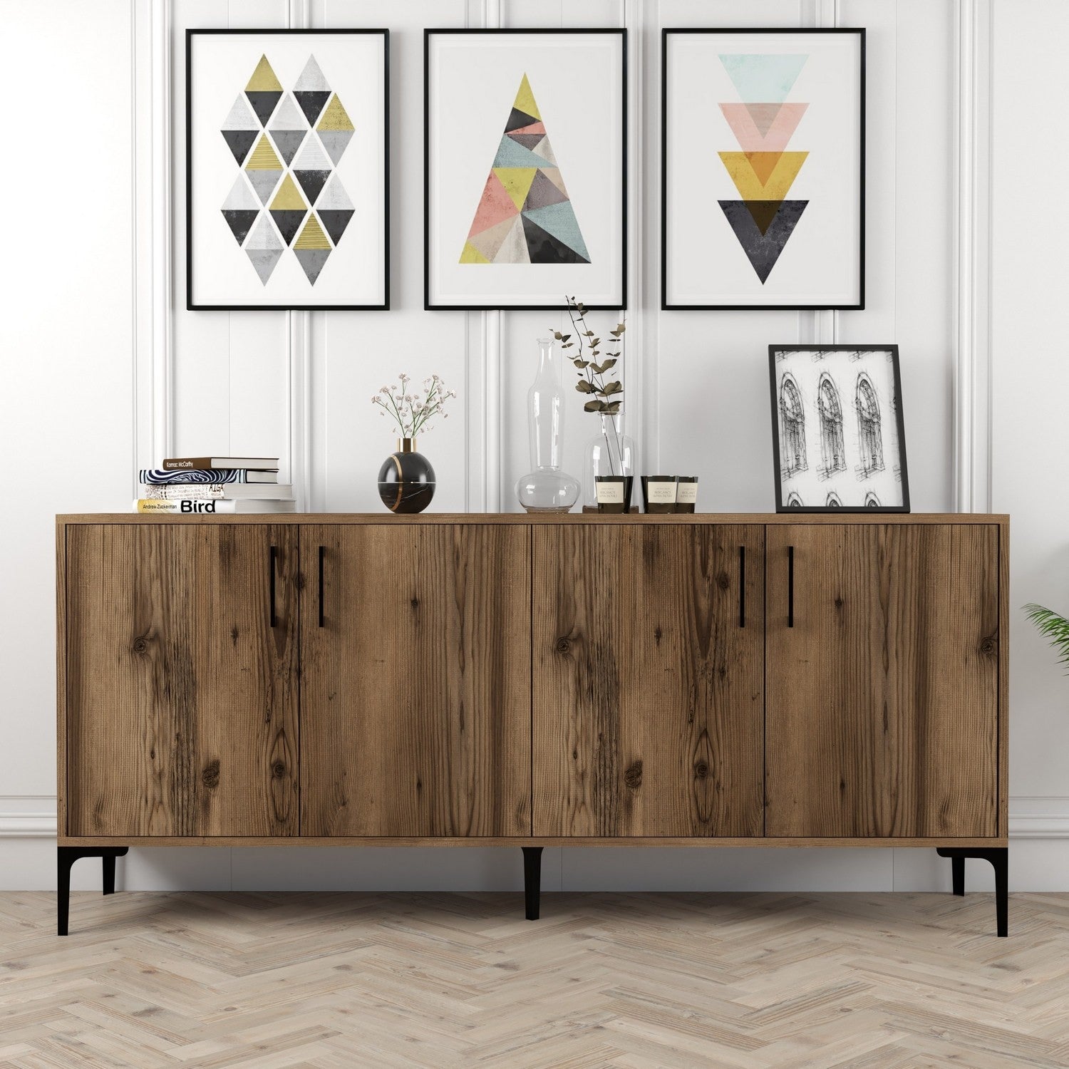 Console Kiev - Walnut