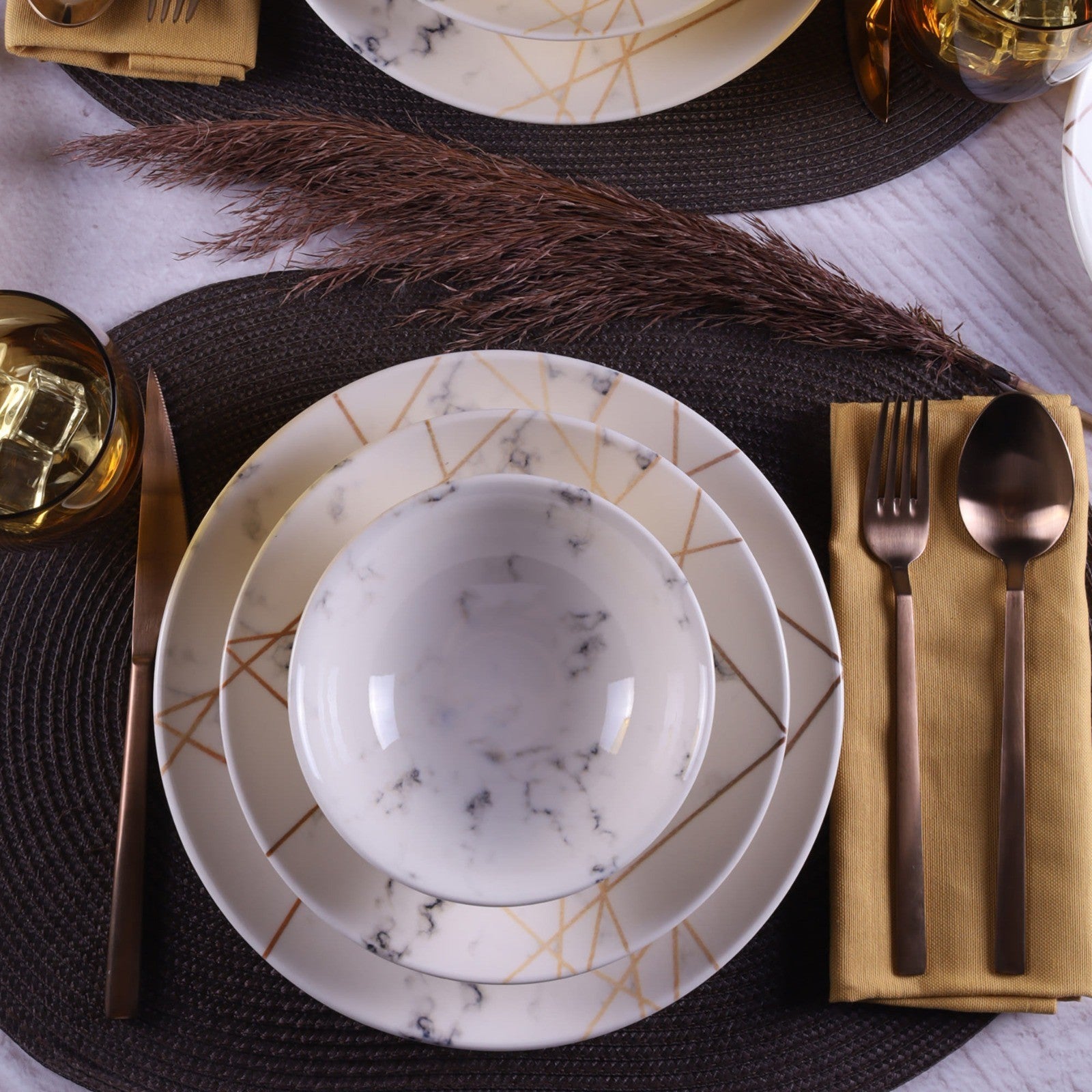 Dinner Set (18 Pieces) KAR18DB0001