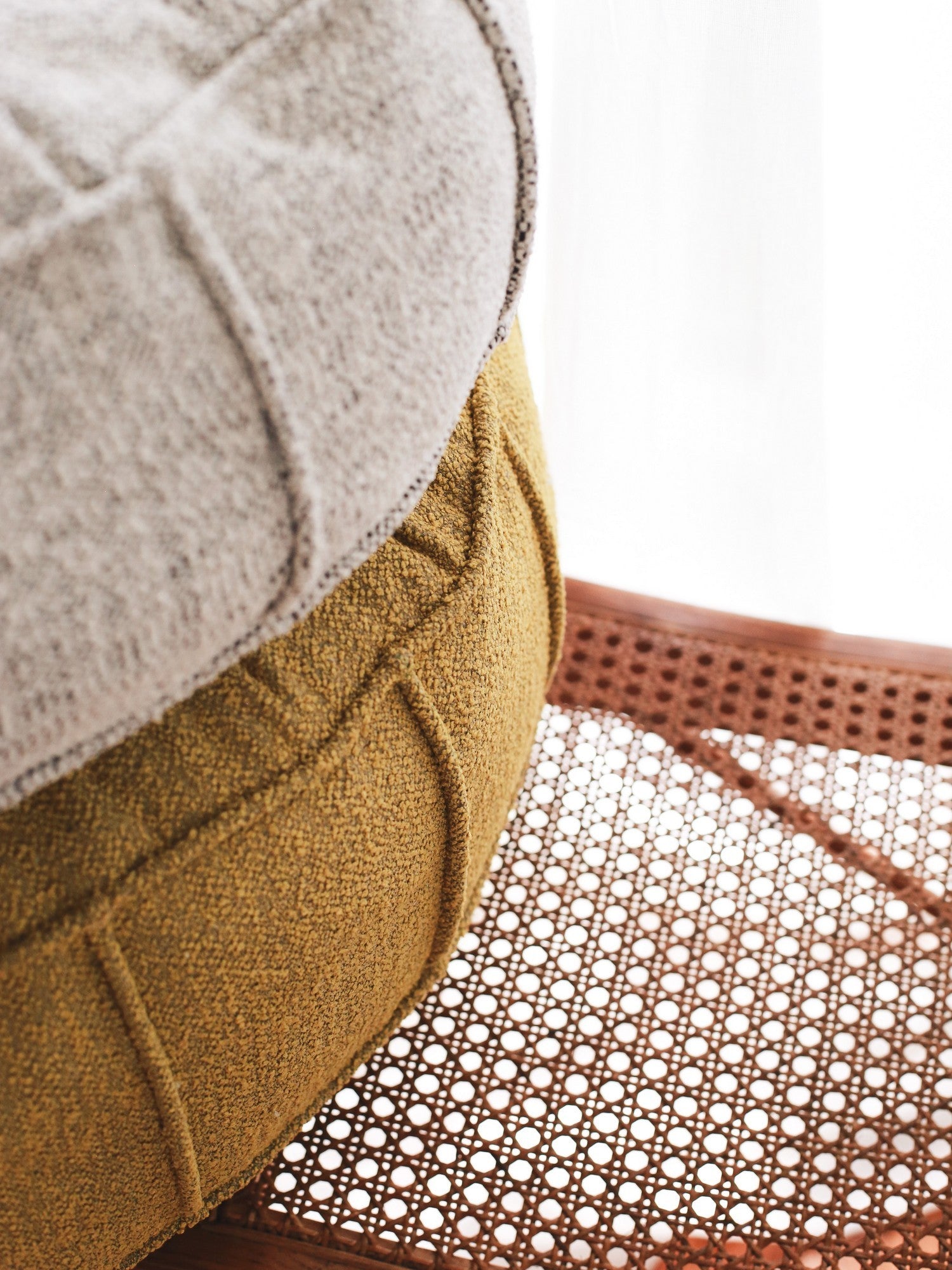 Coussin Vintage - Yellow