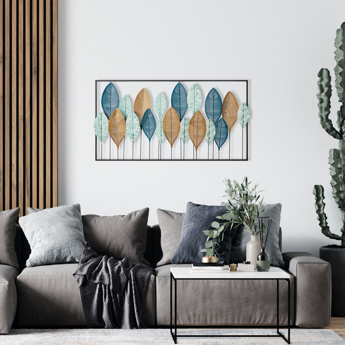 Accessoire mural en métal décoratif Bilge