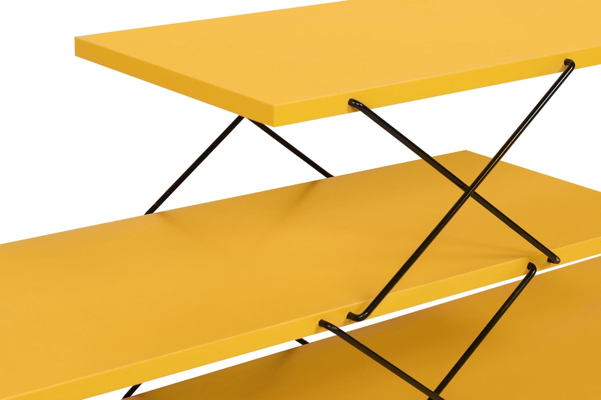 Meuble TV Zigzag - Yellow