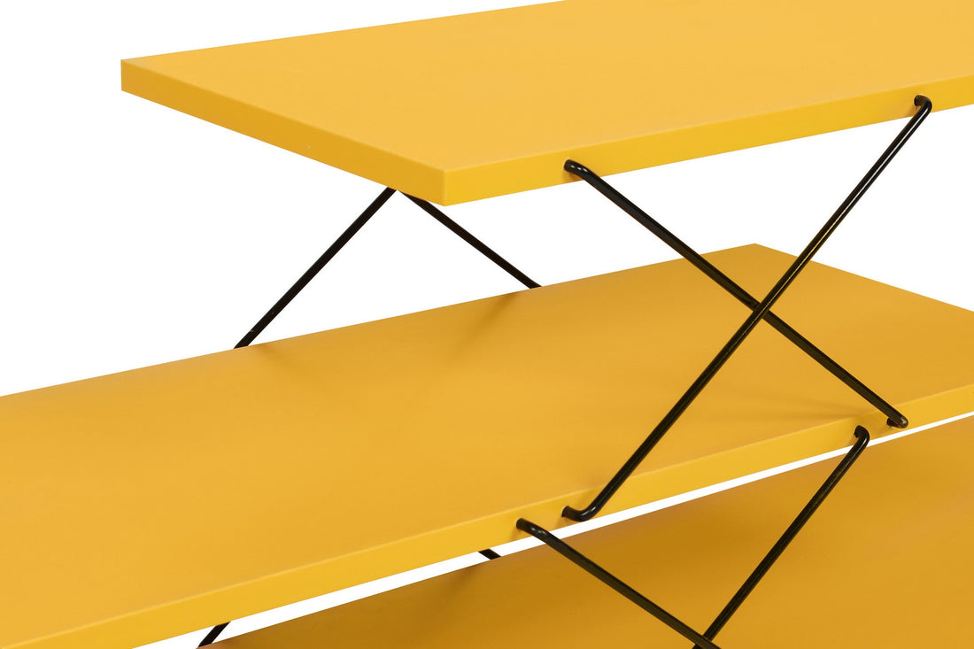 Meuble TV Zigzag - Yellow