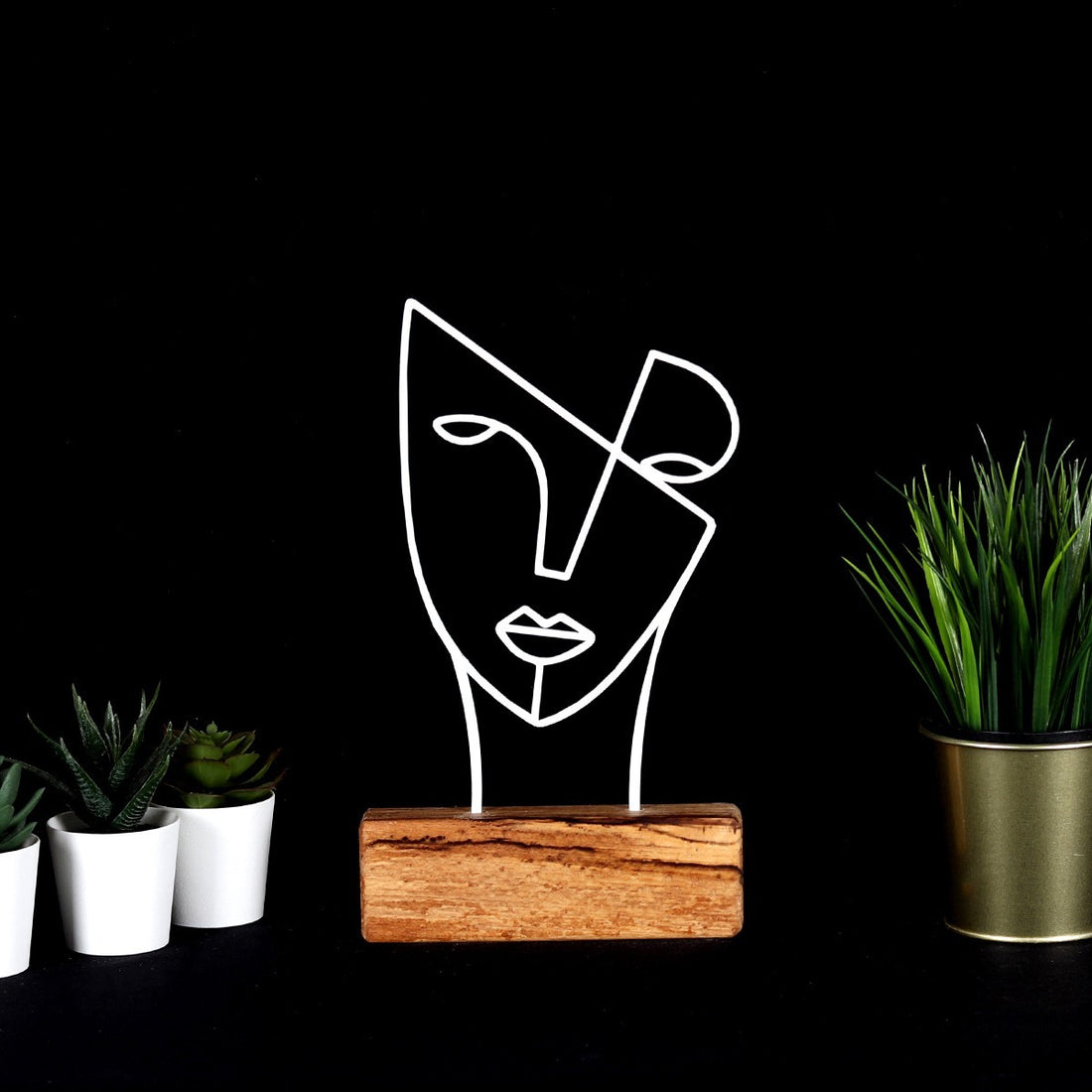 Objet décoratif Mask - White