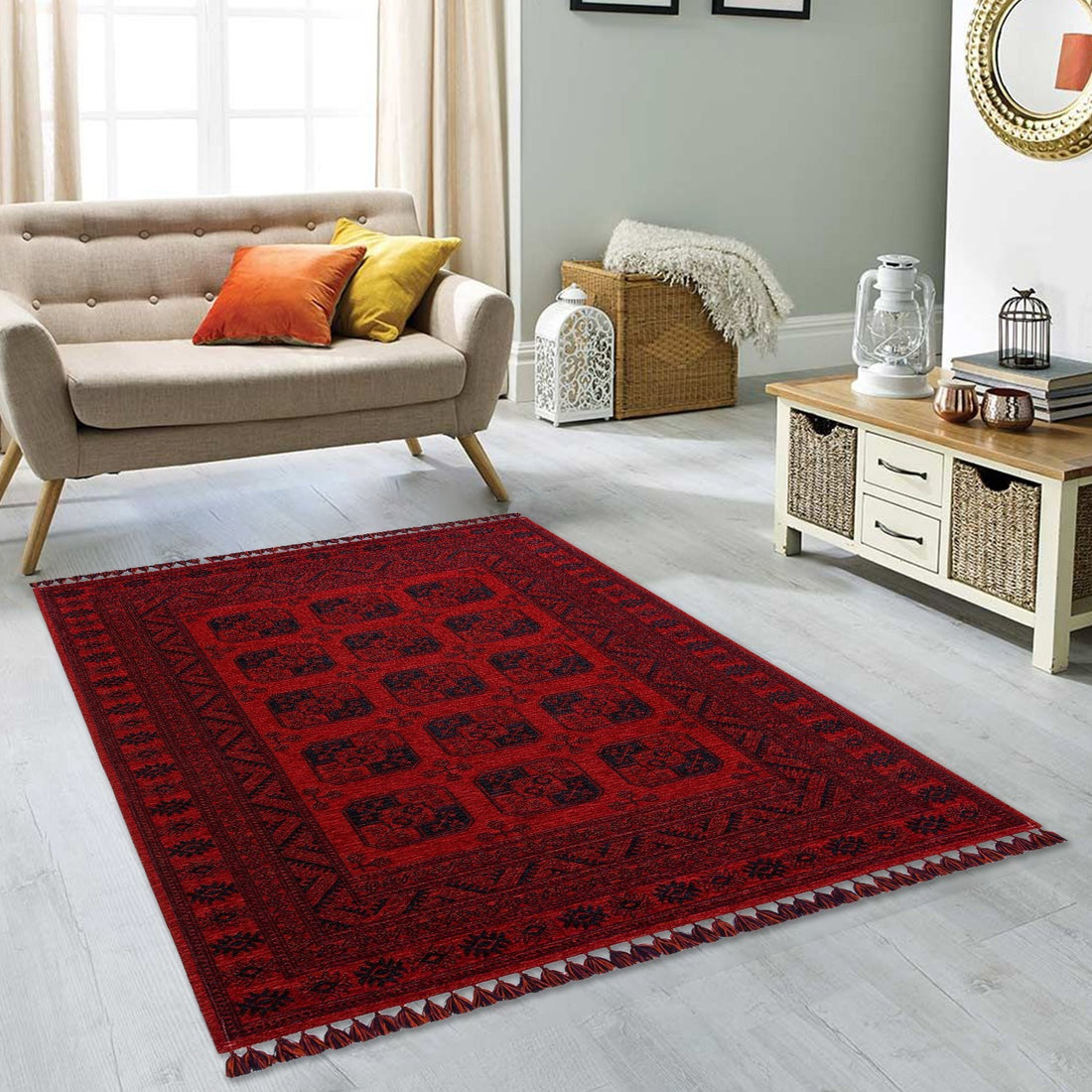 Tapis (160 x 230) Bhr 01 - Red