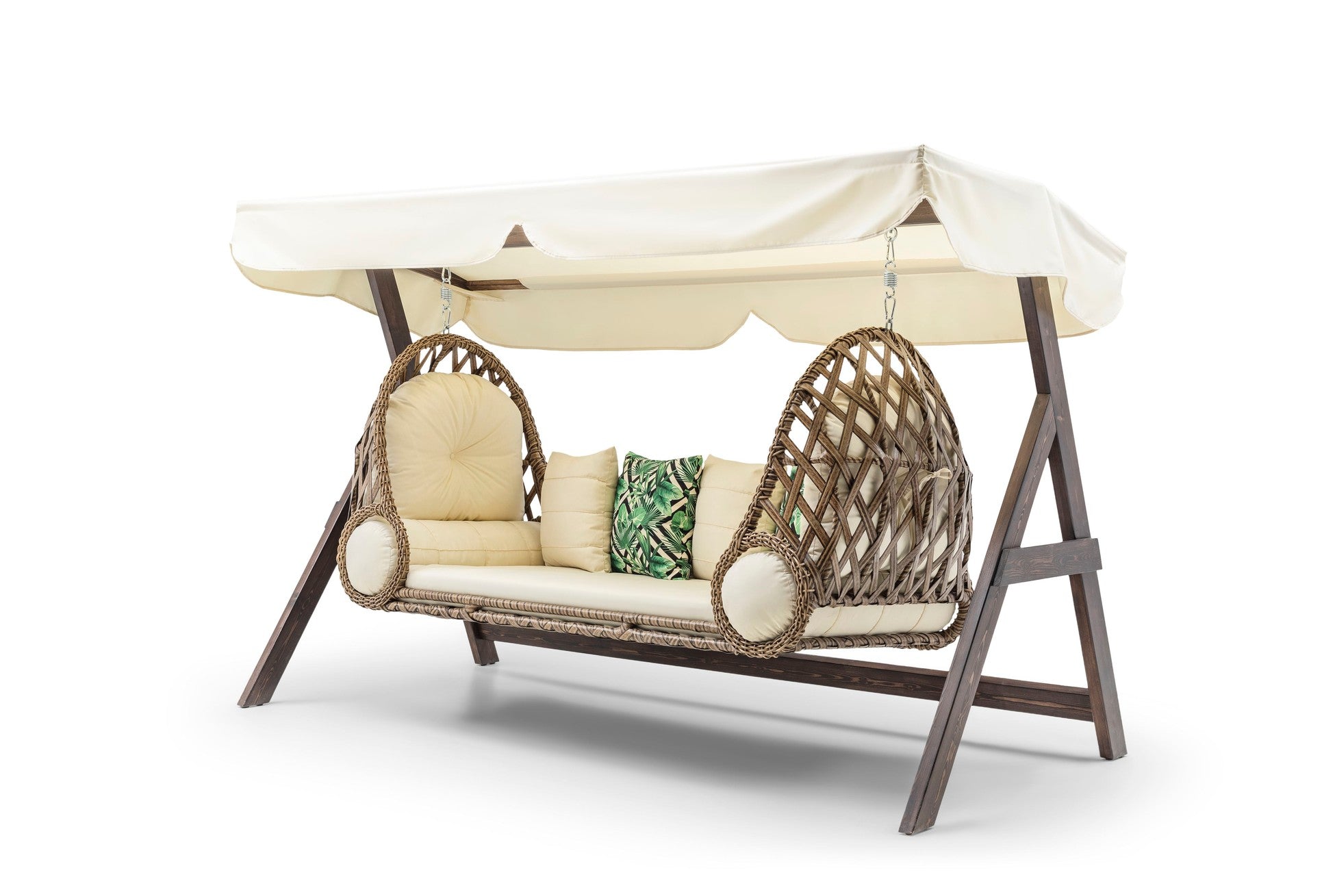 Balançoire de jardin 3 places Saltanat