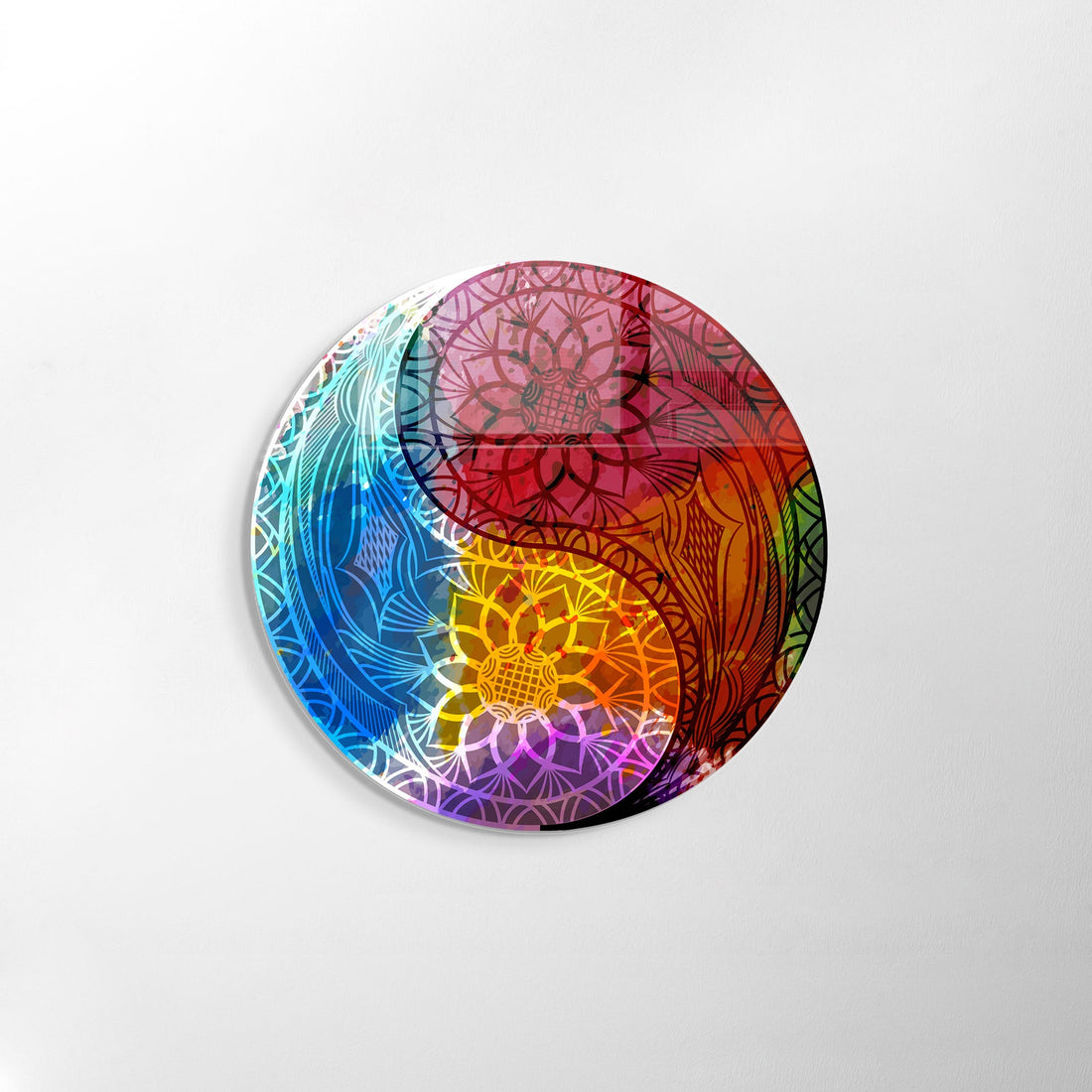 Peinture en verre trempé décoratif 2128 - 60 x 60