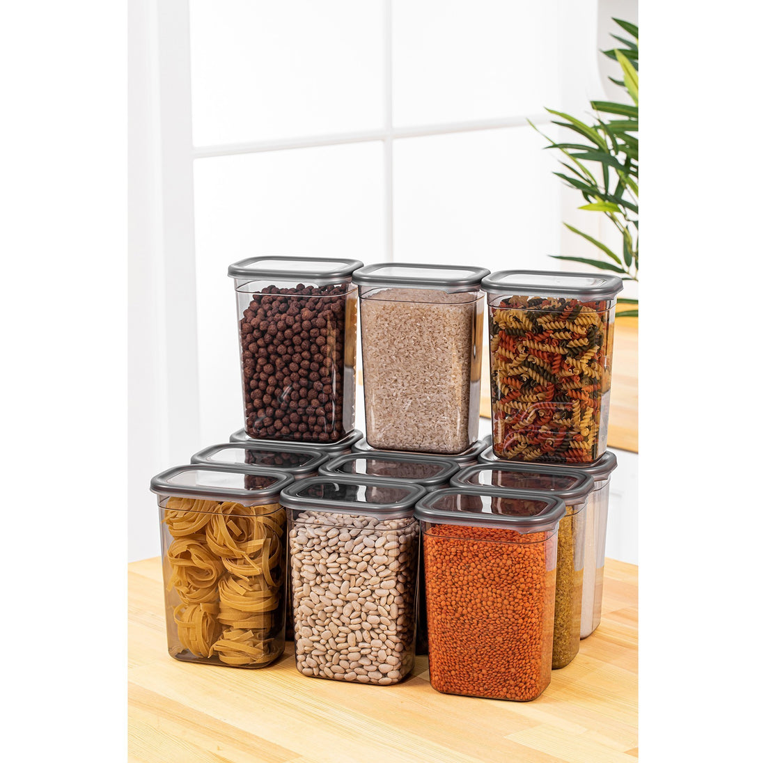 Storage Box Set (12 Pieces) BNMPEGYAR12-15