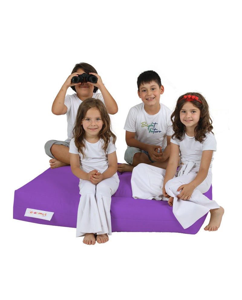 Pouf de jardin Kids Double Seat Pouf - Purple