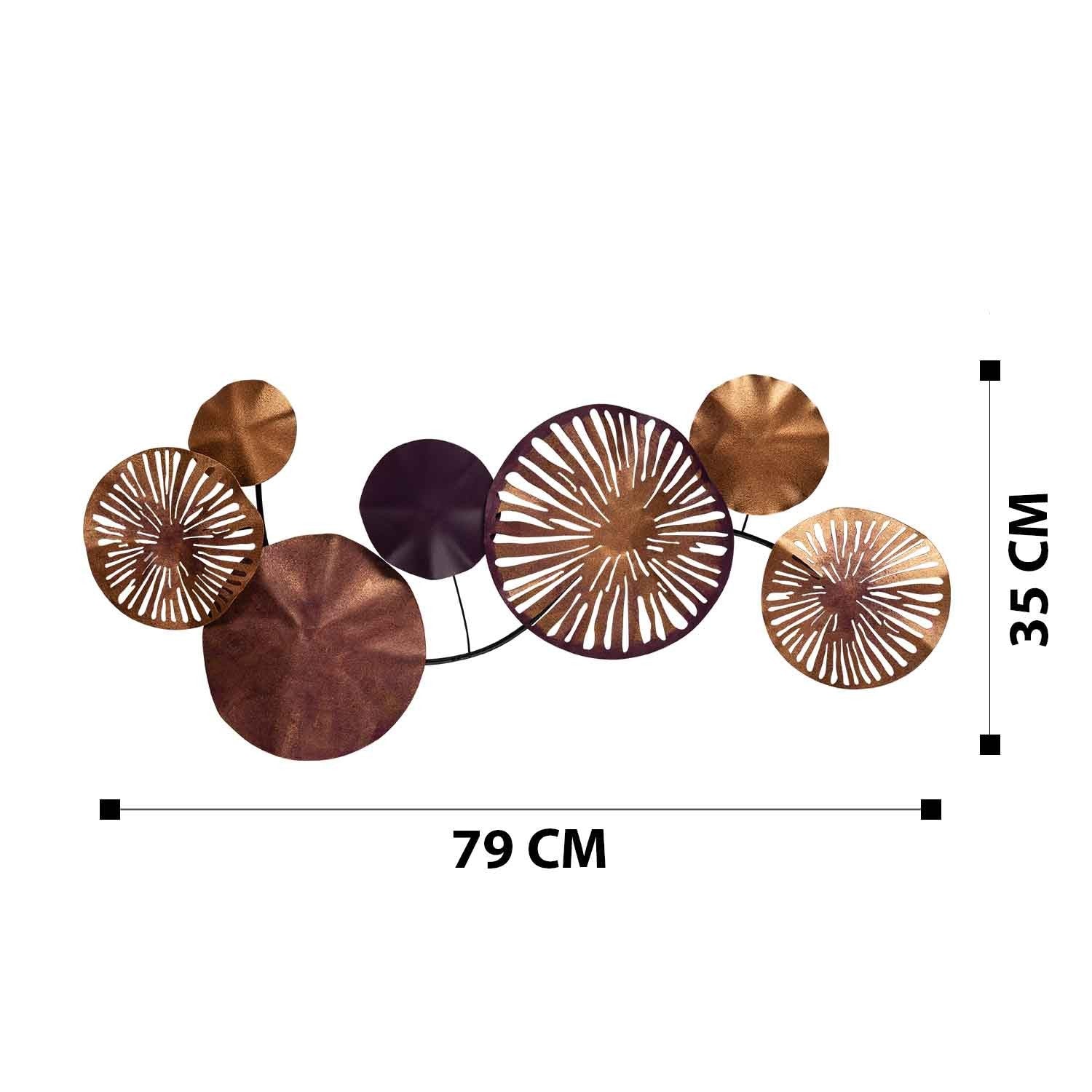 Accessoire mural en métal décoratif Astrid - CH102-2