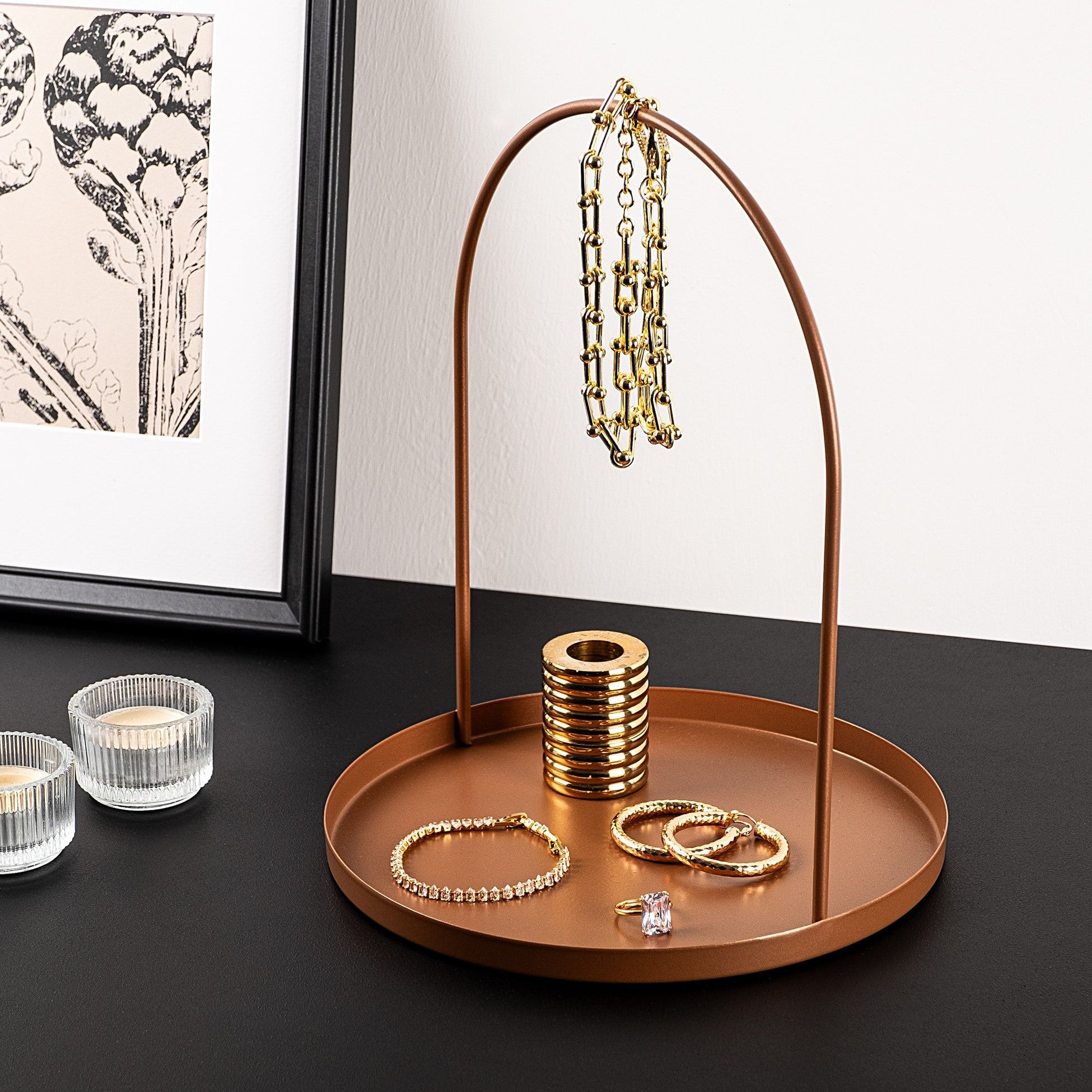 Accessoire décoratif en métal Kos-A - Copper