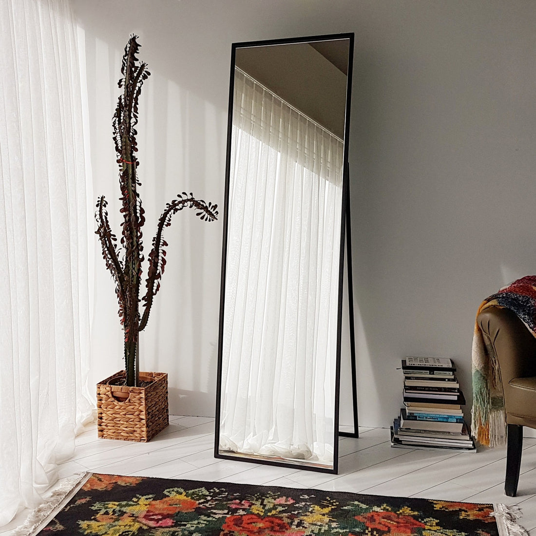 Miroir Cheval Cool Ayna / Metal Çerçeve / 170x50cm