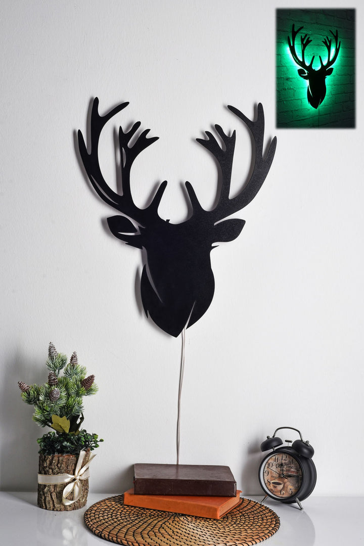 Éclairage LED décoratif Deer 2 - Green