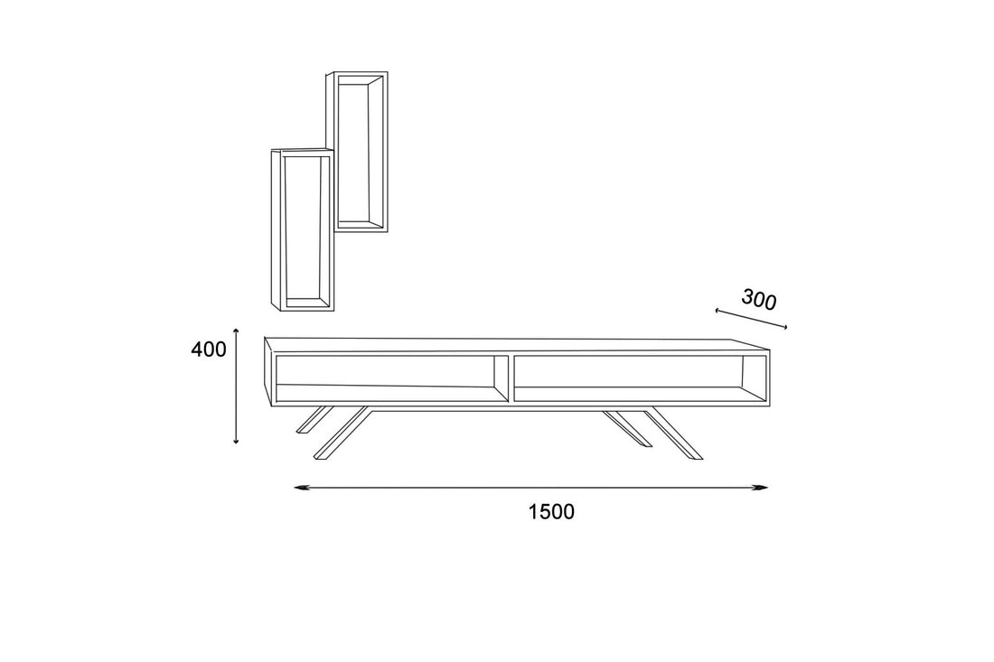 Meuble TV Ece - White
