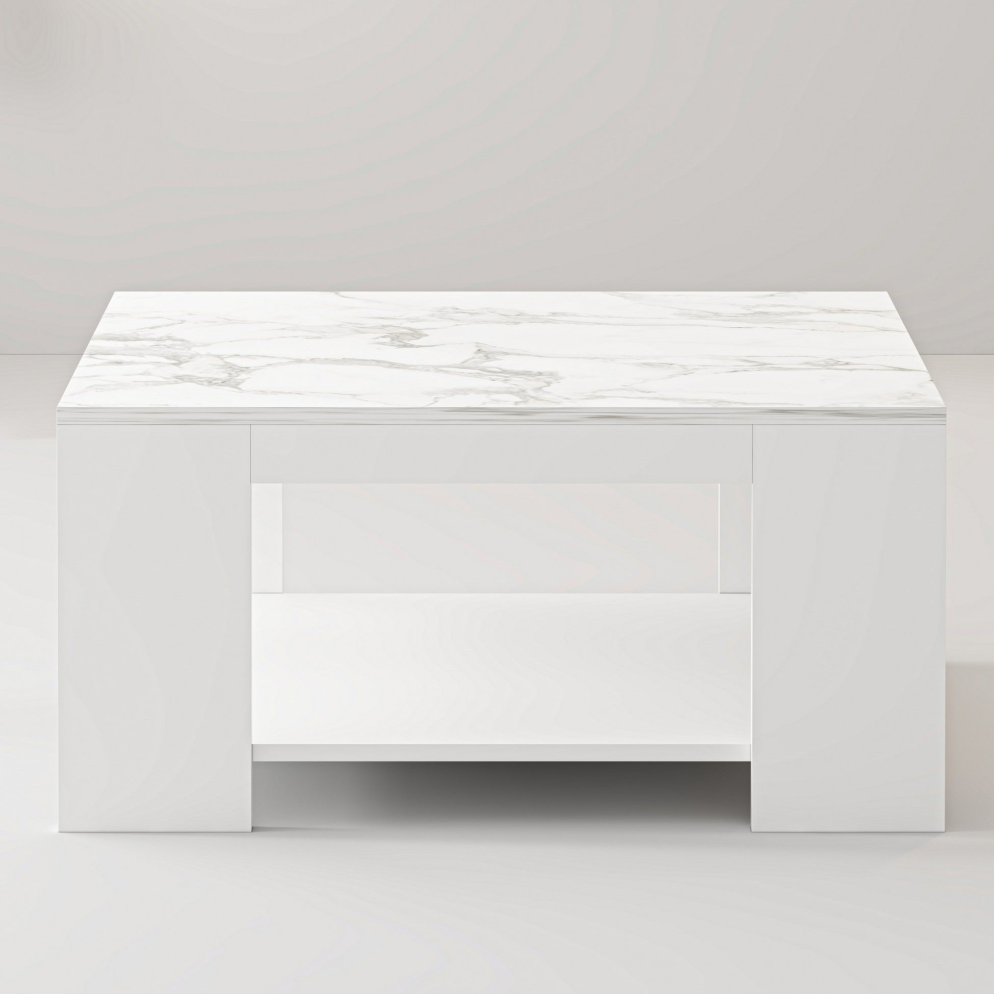 Table basse Lina - White marble