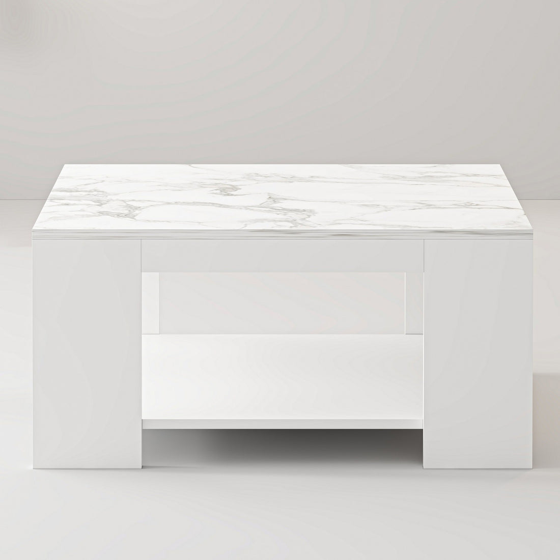 Table basse Lina - White marble