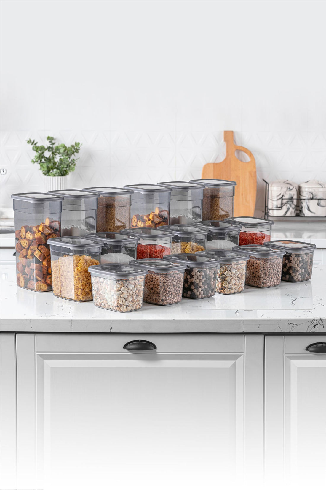 Storage Box Set (18 Pieces) BNMPEGYAR18-13232