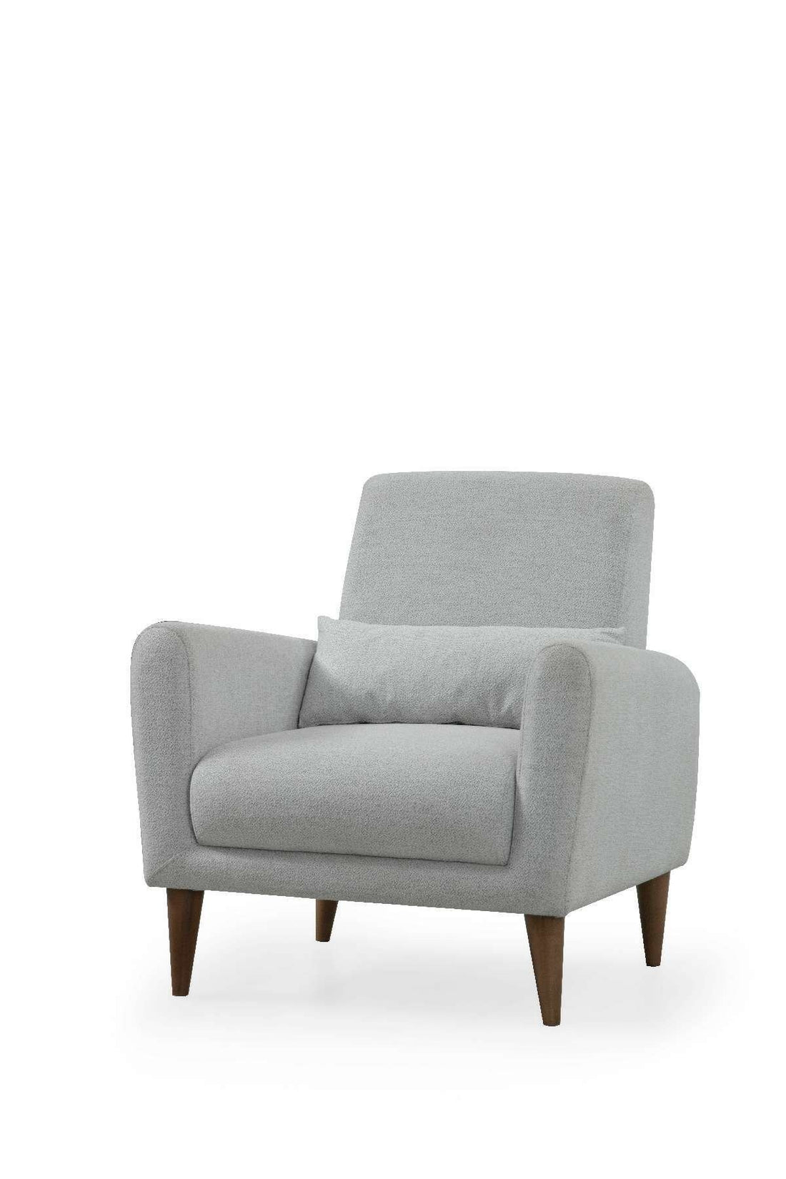 Sofa Sare 3+1 - Dark Grey, Ares White