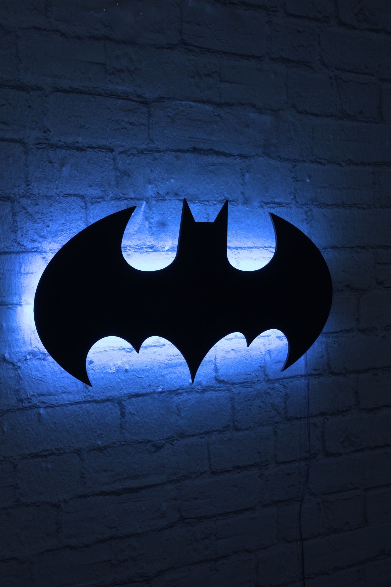 Éclairage LED décoratif Batman - Blue