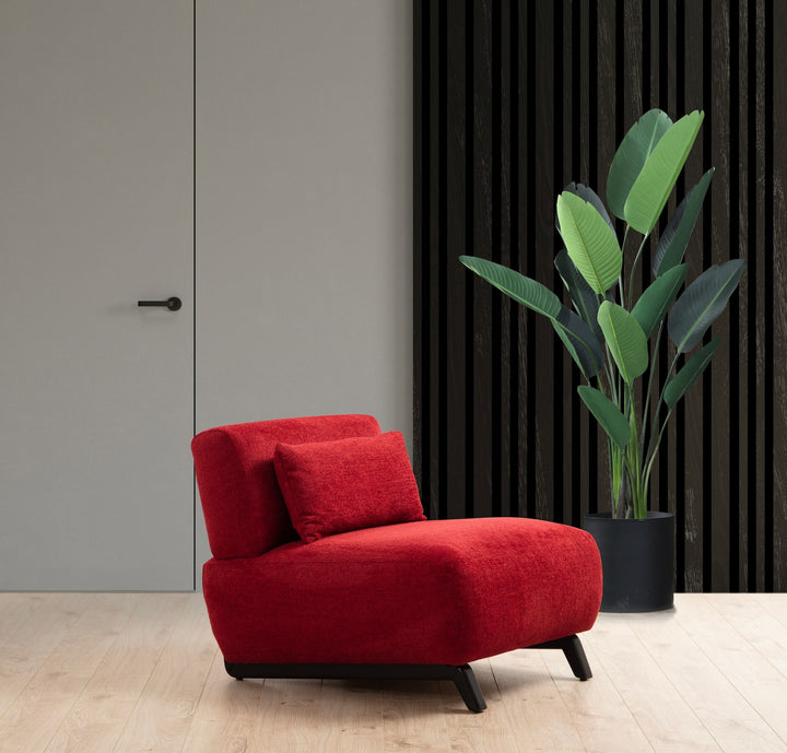 Chaise Mokka Red - Wing