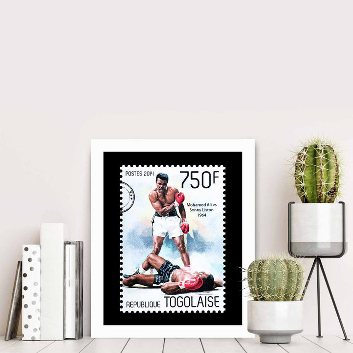 Peinture mdf encadrée décorative BCT-082