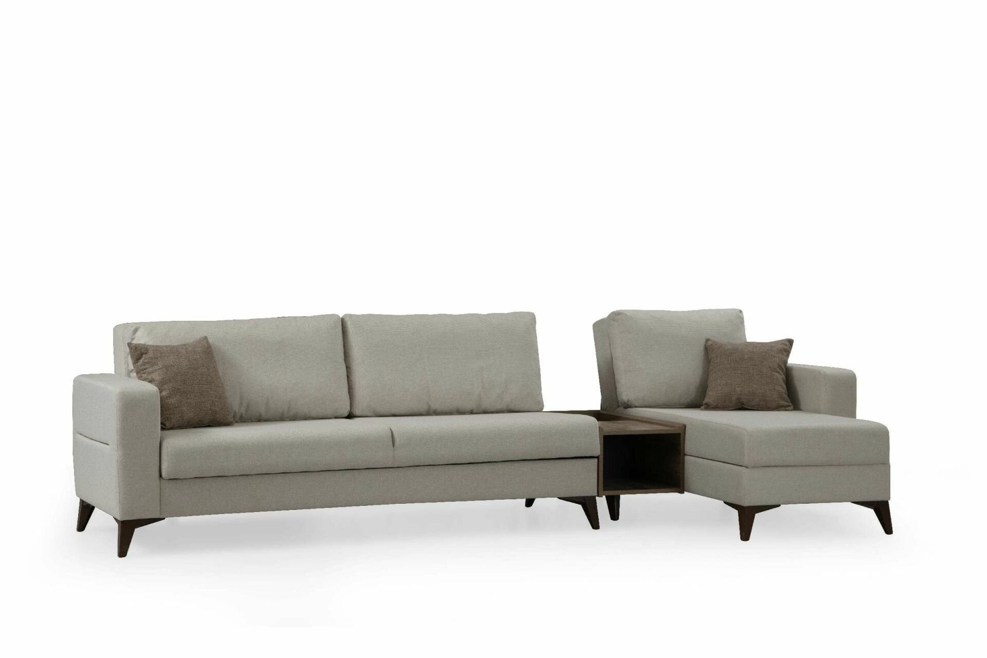 Canapé Kristal Rest Shelf Set - Beige