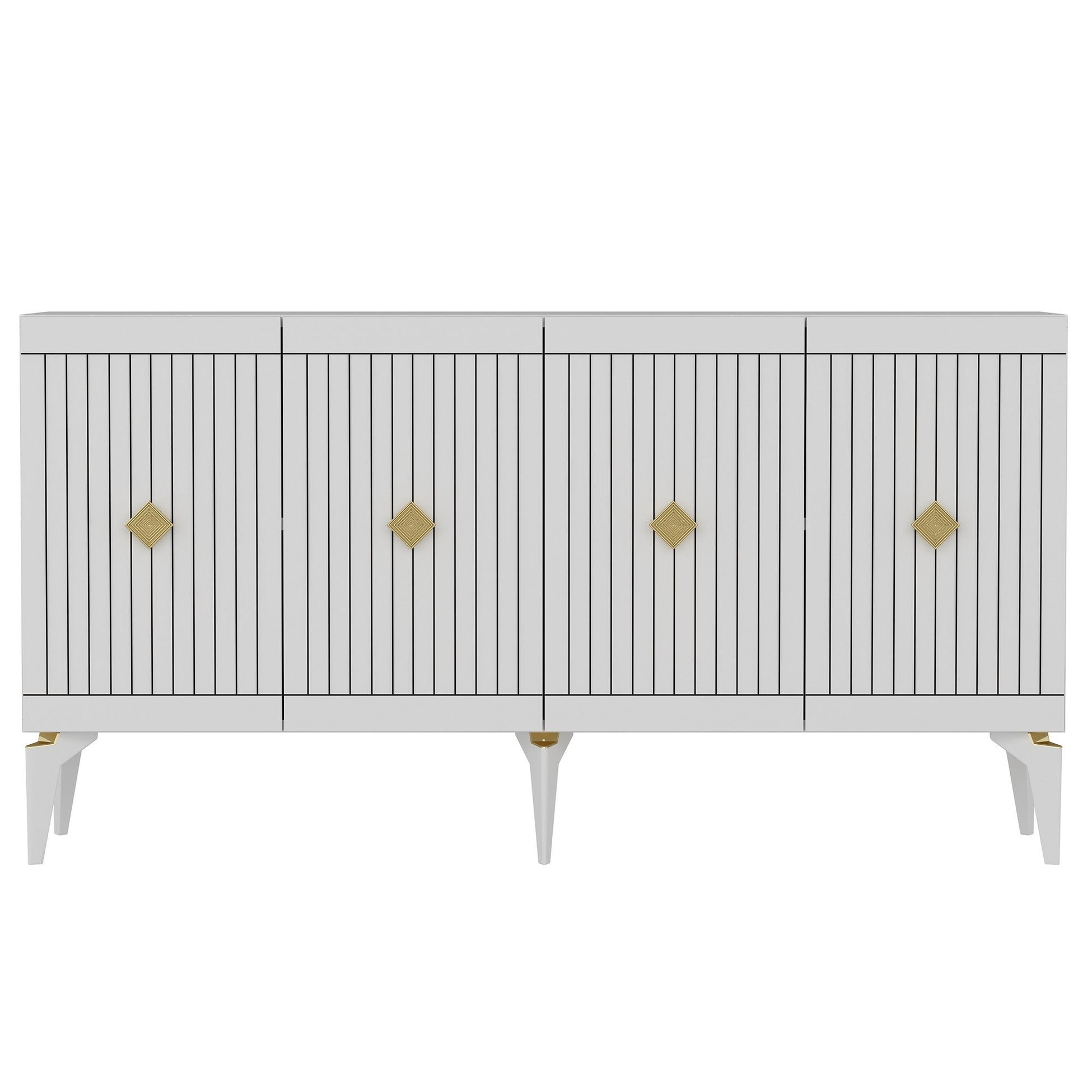 Console Midas - White, Gold