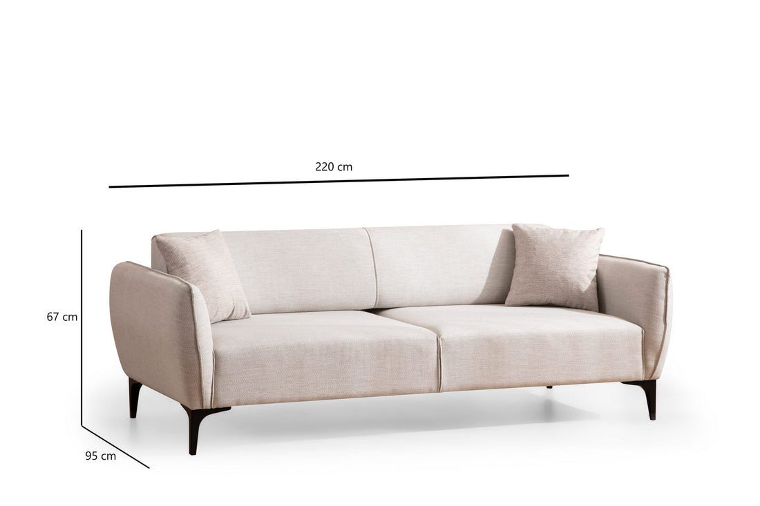 Canapé 3 places Belissimo - Off White