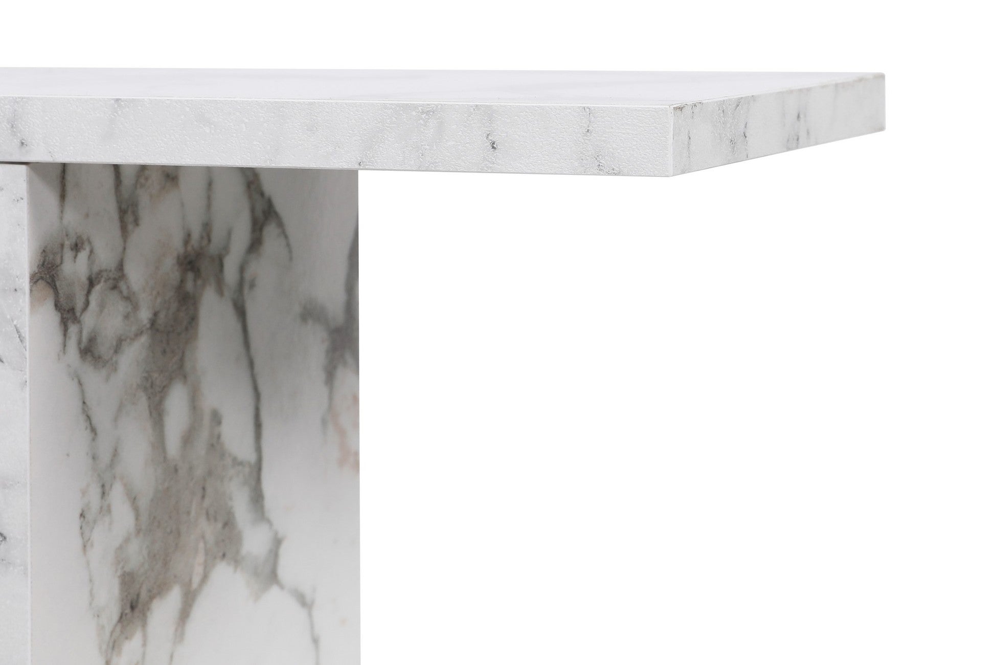 Table d'appoint Life - White,
Marble