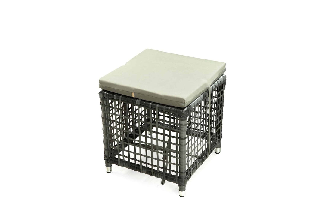 Salon de jardin avec coussins &amp; table basse İnverno