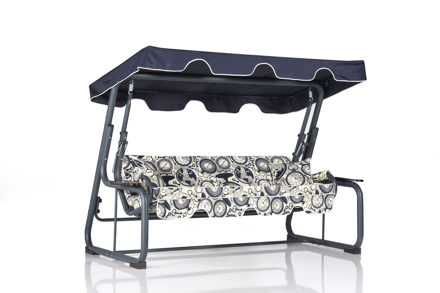 Chaise swing triple jardin Rubus 2 - Multicolor