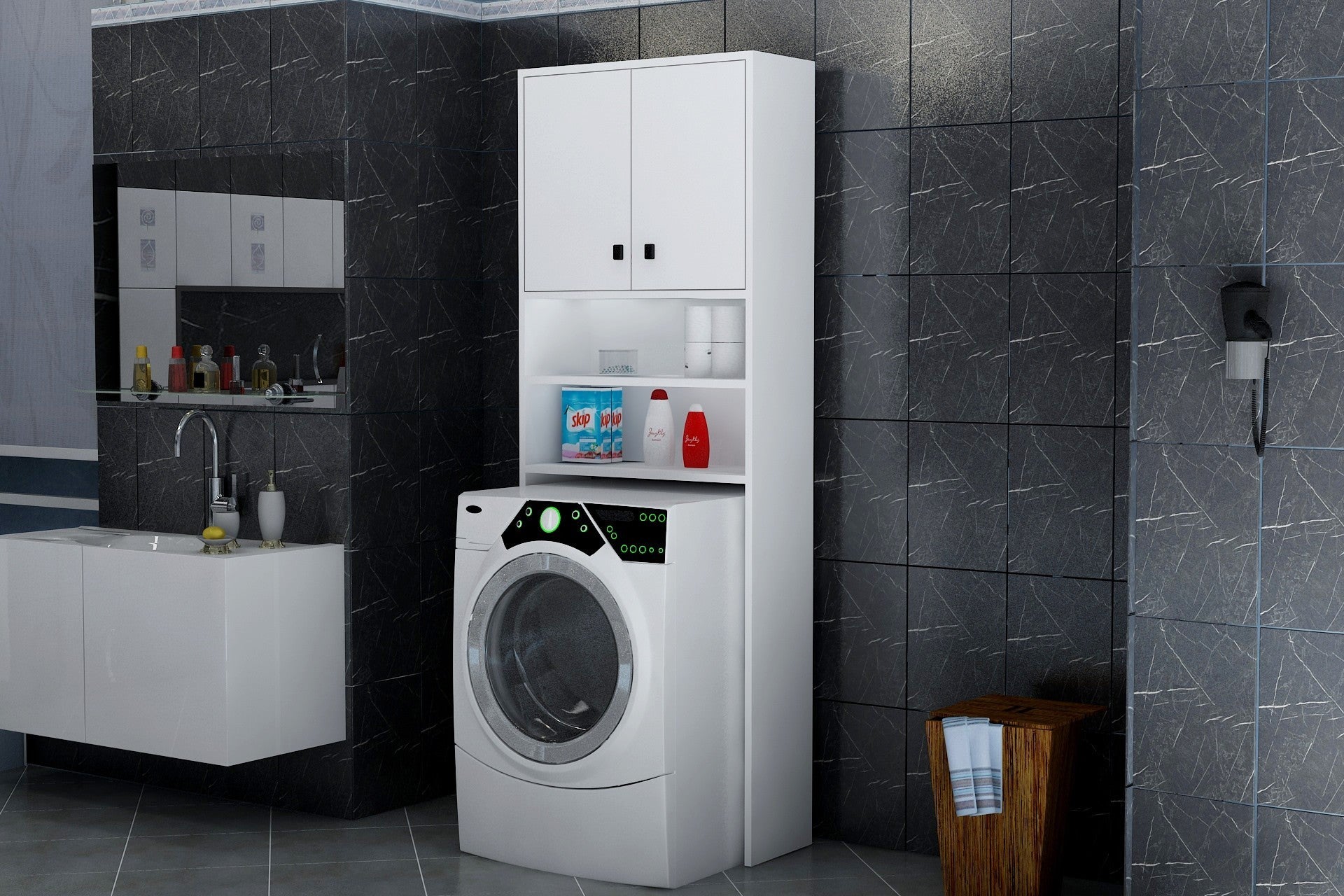 Armoire à plusieurs usage Selen - White