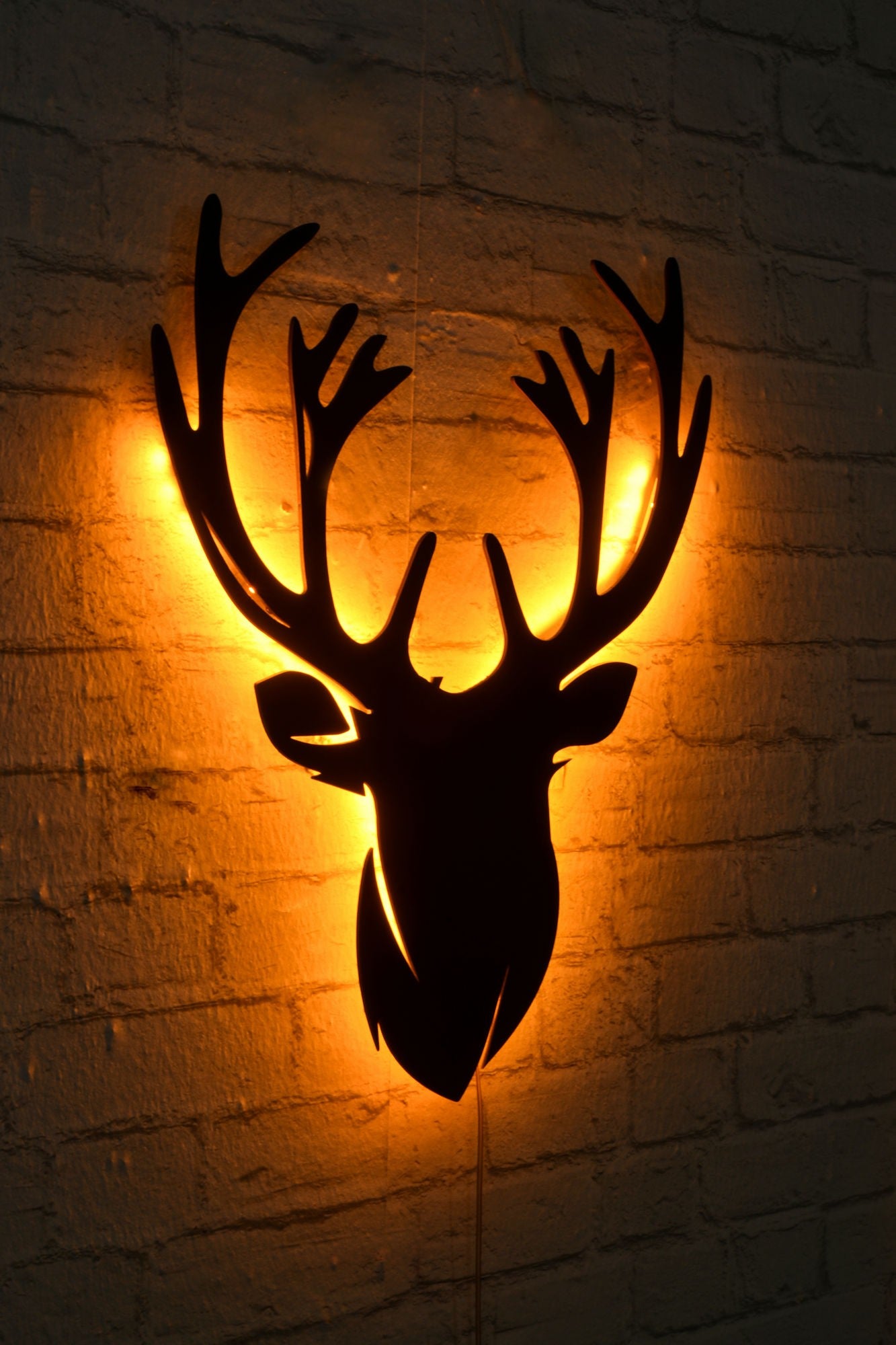 Éclairage LED décoratif Deer 2 - Yellow