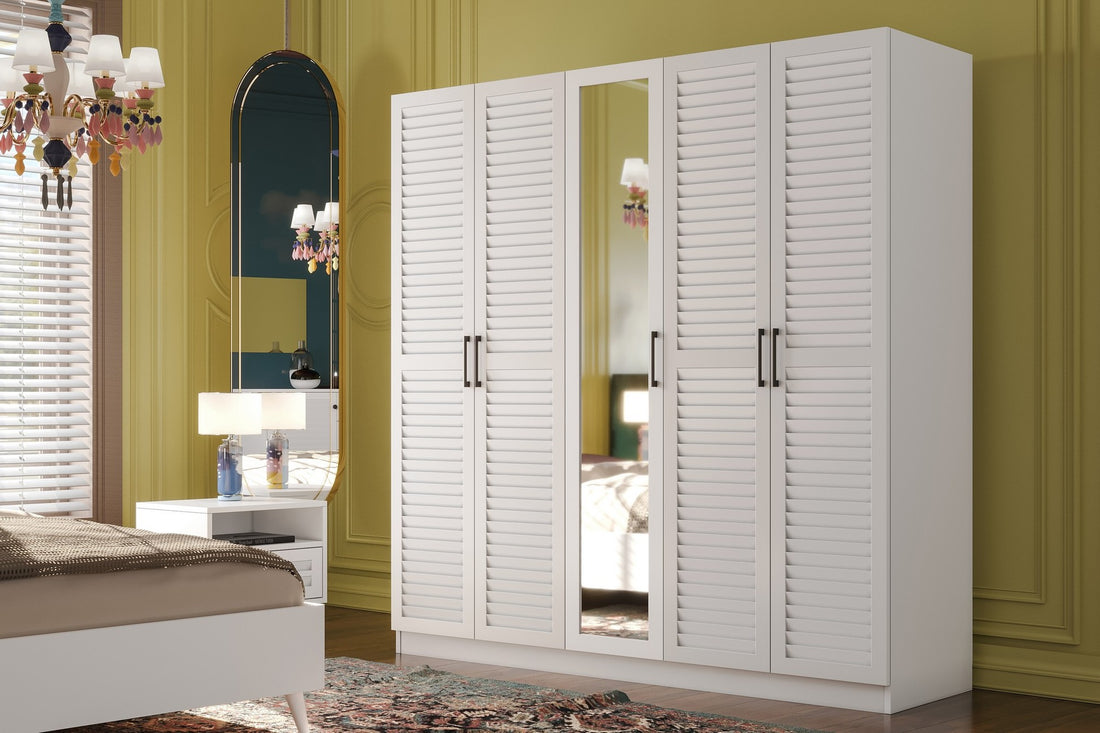 Ensemble de chambres à coucher Nil 105 - White