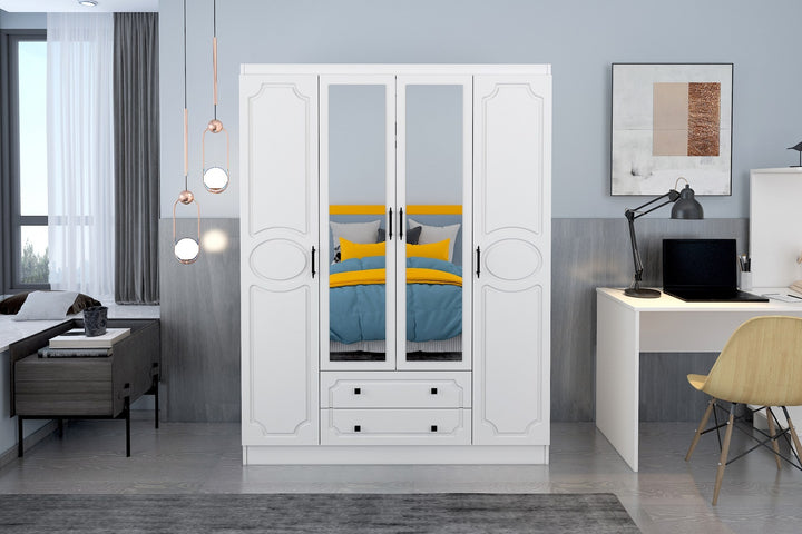 Ensemble de chambres jeunes Mihra 207 - White