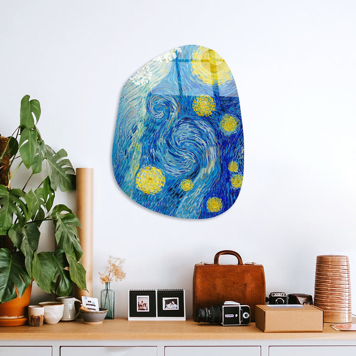 Peinture en verre trempé décoratif UV-1111 - 35 x 50