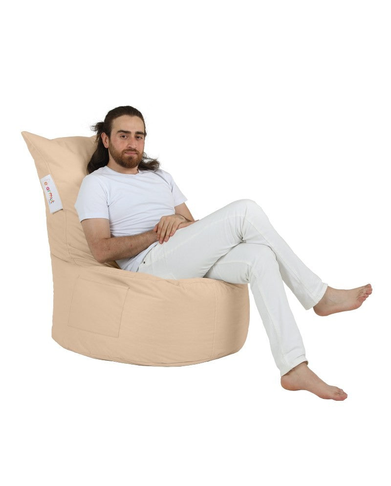 Pouf de jardin Balina - Mink